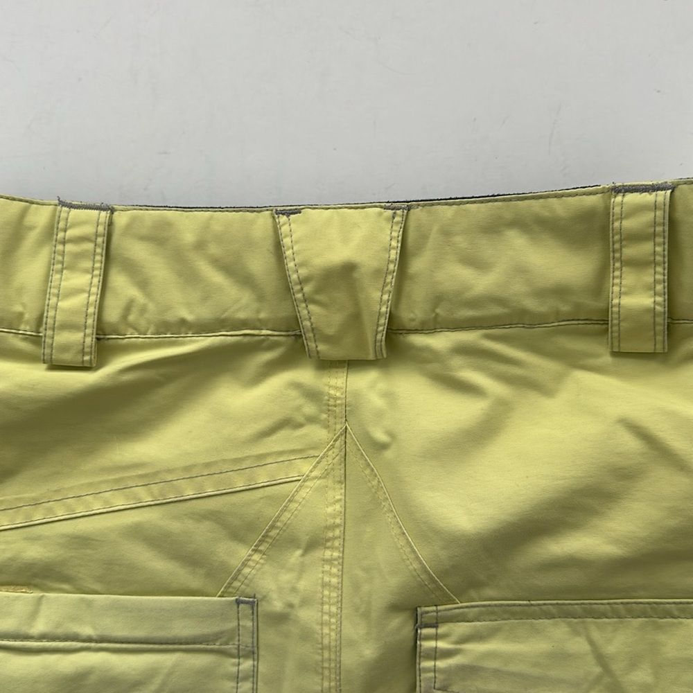 Volcom Snow Winter pants yellow lime youth kids size M - Picture 6 of 10